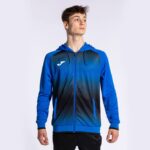 Joma 82P4R1134 الأزرق الملكي الأسود جاكيت بغطاء رأس Tiger v رجال - Image 5
