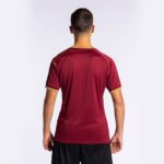 Joma 82P4R1136 بورجوندي قميص ذهبي كم قصير v رجال - Image 4