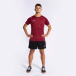 Joma 82P4R1136 بورجوندي قميص ذهبي كم قصير v رجال - Image 7