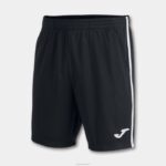 Joma 82P4R113 أسود أبيض شورت برمودا مفتوح ثالثا رجال