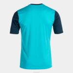 Joma 82P4R1141 الفلورسنت الفيروز الأزرق الداكن الفائز قميص قصير الأكمام رجال - Image 2