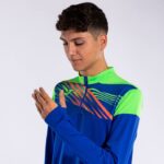 Joma 82P4R1147 الأزرق الملكي الأخضر الفلوريسنت قميص من النوع الثقيل النخبة x رجال - Image 8