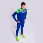 Joma 82P4R1147 الأزرق الملكي الأخضر الفلوريسنت قميص من النوع الثقيل النخبة x رجال - Image 9
