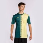 Joma 82P4R1153 أصفر أخضر قميص بأكمام قصيرة سيتي الثاني رجال - Image 5