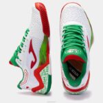 Joma 82P4R115 أبيض أحمر أحذية تي تيس 23 روما كلاي - Image 4