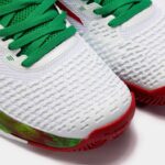 Joma 82P4R115 أبيض أحمر أحذية تي تيس 23 روما كلاي - Image 6