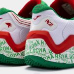 Joma 82P4R115 أبيض أحمر أحذية تي تيس 23 روما كلاي - Image 7