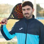 Joma 82P4R116 أسود أحمر بطولة مضرب باديل - Image 2