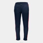 Joma 82P4R1177 الأزرق الداكن الأحمر لونغز السراويل شريطية رجال