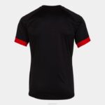 Joma 82P4R117 أسود أحمر قميص بأكمام قصيرة سوبر نوفا iii رجال - Image 2
