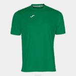 Joma 82P4R1182 أخضر قميص قصير الأكمام كومبي رجال