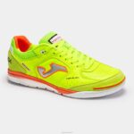 Joma 82P4R1187 نيون أخضر أحمر حذاء كرة الصالات أعلى فليكس انتعاش 23 داخلي - Image 3