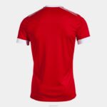 Joma 82P4R1188 احمر ابيض قميص بأكمام قصيرة مستعر أعظم صديق للبيئة رجال - Image 2