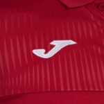 Joma 82P4R1189 أحمر قميص بولو قصير الاكمام مونتريال رجال - Image 3