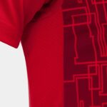 Joma 82P4R1196 أحمر قميص قصير الأكمام النخبة الثامن رجال - Image 10