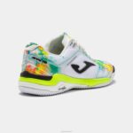 Joma 82P4R1201 أبيض حذاء كرة الصالات Invicto 22 داخلي - Image 3