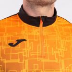 Joma 82P4R1204 برتقالة سوداء قميص من النوع الثقيل النخبة الثامن رجال - Image 5