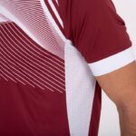 Joma 82P4R1215 بورجوندي أبيض قميص بأكمام قصيرة سوبر نوفا الثاني رجال - Image 5