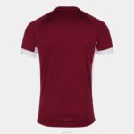 Joma 82P4R1215 بورجوندي أبيض قميص بأكمام قصيرة سوبر نوفا الثاني رجال - Image 9