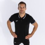 Joma 82P4R1218 أسود قميص بولو بأكمام قصيرة مريحة II رجال - Image 8