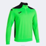 Joma 82P4R1219 نيون أخضر أسود بطولة قميص من النوع الثقيل vi رجال