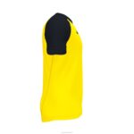 Joma 82P4R1220 أصفر أسود قميص قصير الأكمام للعمل الجماعي رجال - Image 4
