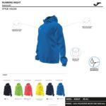 Joma 82P4R1223 أزرق Rainjacket النخبة الثامن رجال - Image 4