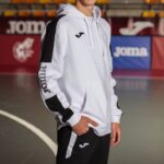 Joma 82P4R1224 أبيض أسود سترة الشارع مقنعين رجال - Image 5