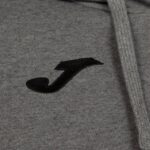 Joma 82P4R1225 مزيج أسود رمادي سترة الشارع مقنعين رجال - Image 3