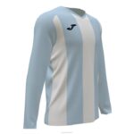 Joma 82P4R1226 السماء الزرقاء البيضاء قميص طويل الأكمام بيزا الثاني رجال - Image 2