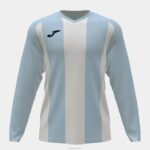 Joma 82P4R1226 السماء الزرقاء البيضاء قميص طويل الأكمام بيزا الثاني رجال