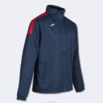 Joma 82P4R1229 الأزرق الداكن الأحمر سترة المطر trivor رجال