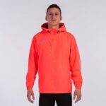 Joma 82P4R1238 نيون المرجان Rainjacket النخبة الثامن رجال - Image 2