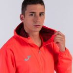 Joma 82P4R1238 نيون المرجان Rainjacket النخبة الثامن رجال - Image 6