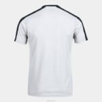 Joma 82P4R123 أبيض أسود قميص البطولة البيئية قصيرة الأكمام رجال - Image 3