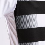 Joma 82P4R1251 أبيض أسود قميص بكم قصير europa v رجال - Image 5