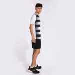 Joma 82P4R1251 أبيض أسود قميص بكم قصير europa v رجال - Image 6