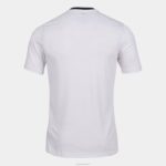 Joma 82P4R1251 أبيض أسود قميص بكم قصير europa v رجال - Image 8