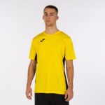 Joma 82P4R1257 أصفر أسود قميص كوزنسا بأكمام قصيرة رجال - Image 2