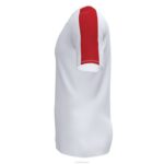 Joma 82P4R1259 أبيض أحمر أكاديمية قميص بأكمام قصيرة iii رجال - Image 2