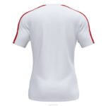 Joma 82P4R1259 أبيض أحمر أكاديمية قميص بأكمام قصيرة iii رجال - Image 3