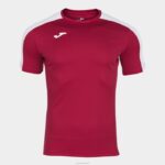 Joma 82P4R1260 احمر ابيض أكاديمية قميص بأكمام قصيرة iii رجال