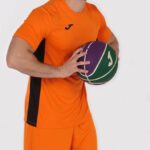 Joma 82P4R1267 برتقالي أسود قميص كوزنسا بأكمام قصيرة رجال - Image 4