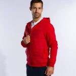 Joma 82P4R1271 أحمر سترة خفيفة بيرنا رجال - Image 4