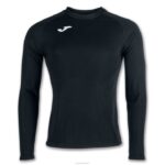 Joma 82P4R1276 أسود كم طويل قميص براما رجال