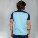 Joma 82P4R1283 السماء الزرقاء الأزرق الداكن قميص بولو بأكمام قصيرة هواية II رجال - Image 3
