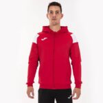 Joma 82P4R1285 أحمر أبيض أزرق كحلي طاقم سترة مقنعين ثالثا رجال - Image 2