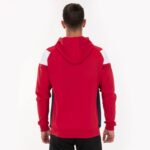 Joma 82P4R1285 أحمر أبيض أزرق كحلي طاقم سترة مقنعين ثالثا رجال - Image 3