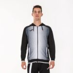 Joma 82P4R1287 أسود أبيض سوبرنوفا سترة مقنعين رجال - Image 2