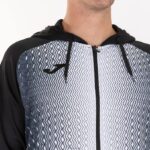 Joma 82P4R1287 أسود أبيض سوبرنوفا سترة مقنعين رجال - Image 4